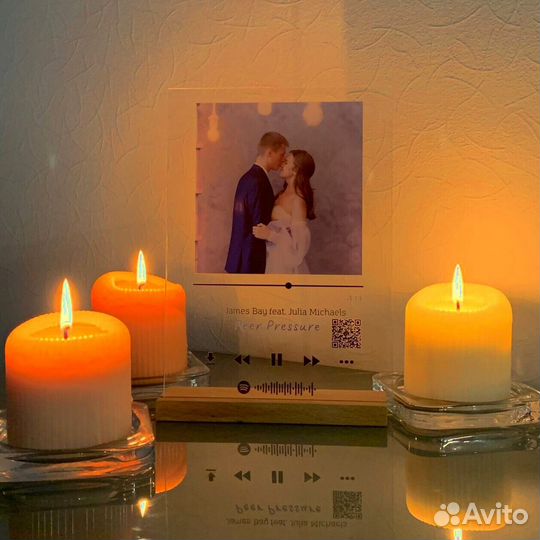 Трек-пластинка, живое фото