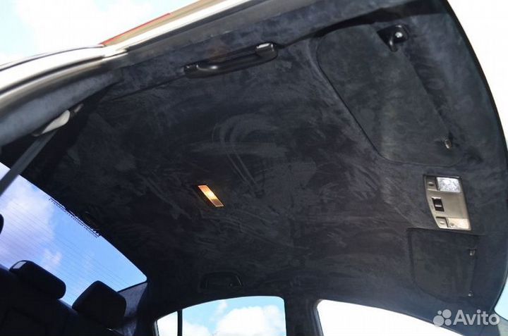 Алькантара на клеевой основе Черная