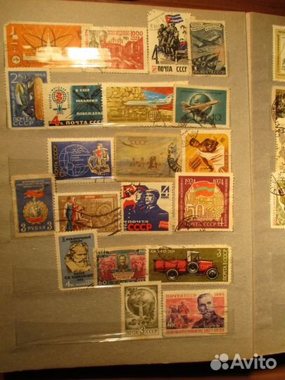 Марки СССР: города и животные 60-70 годы, разные