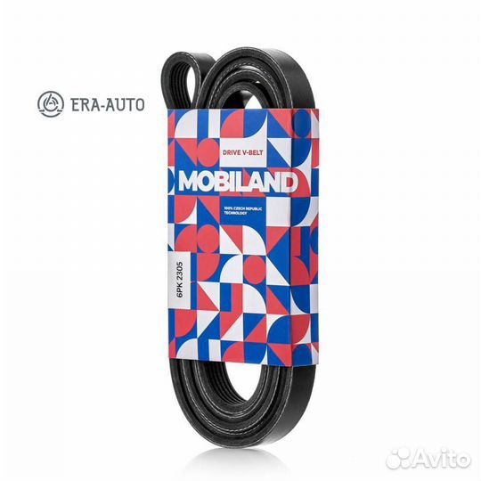 Mobiland 501262305 Ремень 6PK2305 (epdm) для а/м m