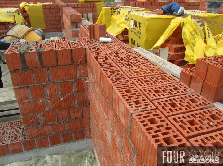 Рабочий кирпич Двойной кирпич