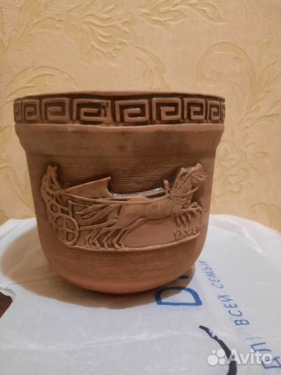 Горшок керамический
