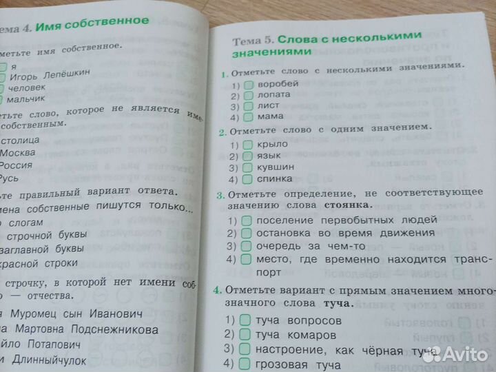 Русский язык 1класс