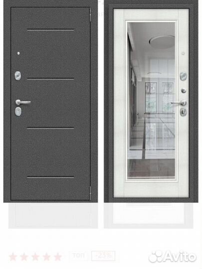 Дверь входная металлическая с терморазрывом