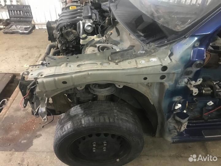 Лонжерон передний левый Renault Megane 2