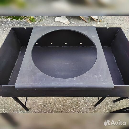 Мангальная плита для казана
