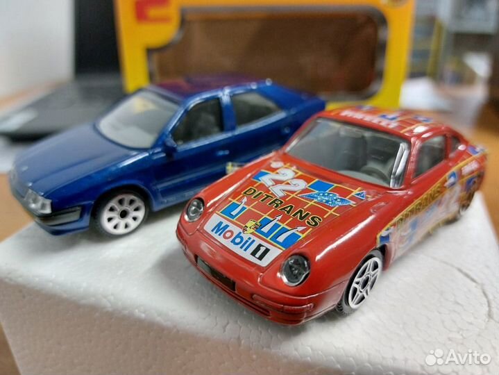 Модели Porsche 911 + Citroen Xantia 1:43