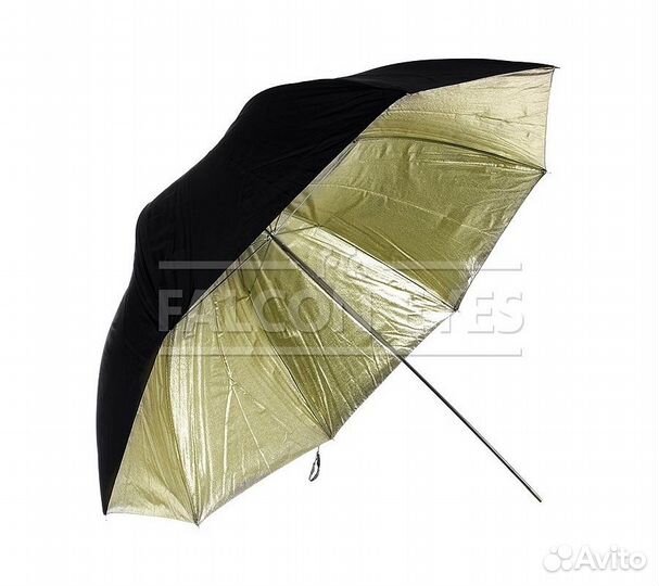 Зонт Falcon Eyes UR-32G отражающий золотой 70см