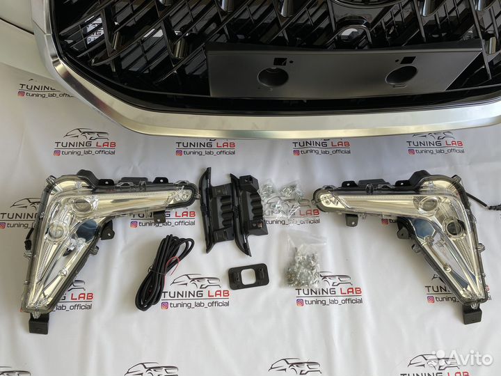 Lexus LX570 08-15 Обвес Рестайлинг 2016+ TRD X1BS9