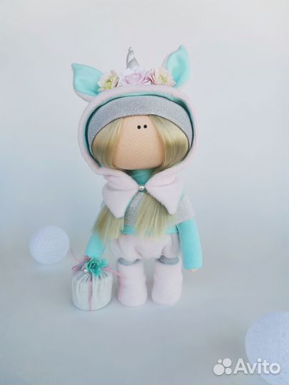 Текстильная кукла интерьерная