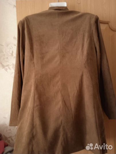 Новый, удлинённый пиджак на подкладе р 54-56