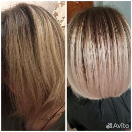 Парикмахер на дому покраска мелирование
