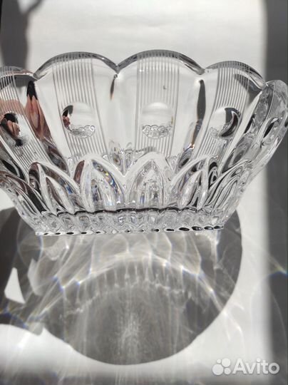 Хрустальная салатница, конфетница СССР