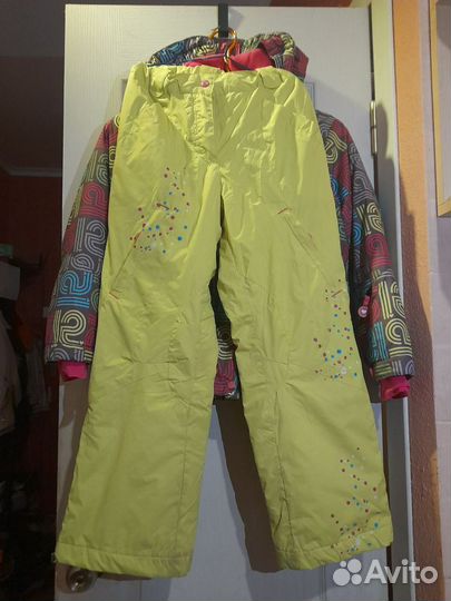 Зимний костюм для девочки 128-134