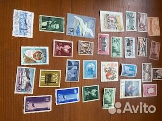 Марки СССР 1970-х годов одним лотом из 29 штук