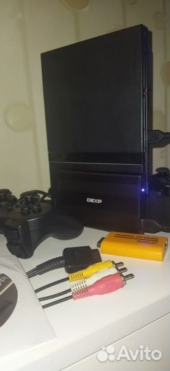 Sony playstation 2 PS2 fat + руль