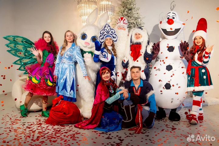 Работа Дедом Морозом и Снегурочкой