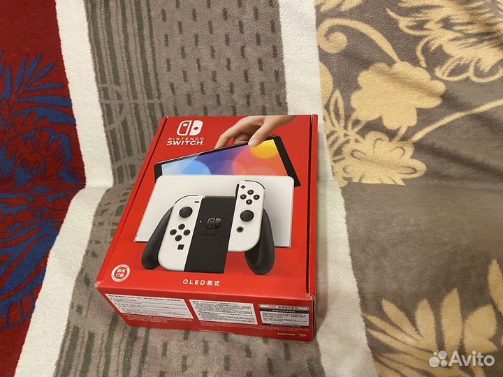 Новый прошитый Nintendo Switch Oled + 256 Gb