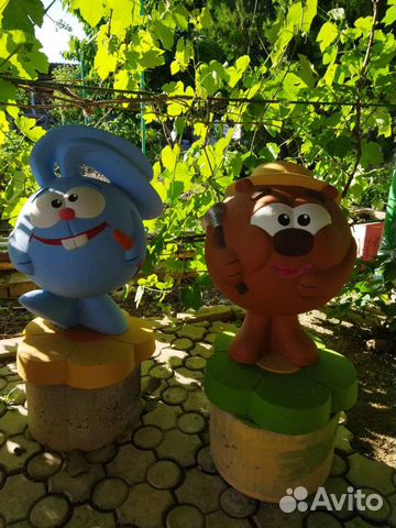 Садовые фигуры, скульптуры из бетона