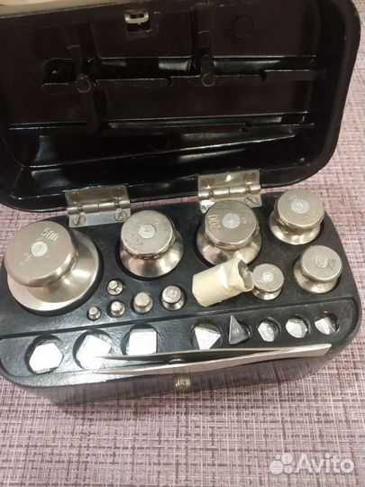 Набор гирь лабораторный гост-7328 класс 4