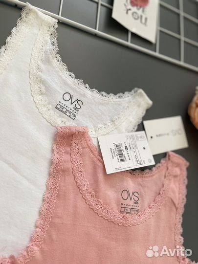 OVS Майки с широкими лямками 110-116