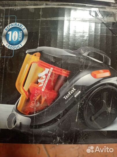 Пылесос с контейнером tefal