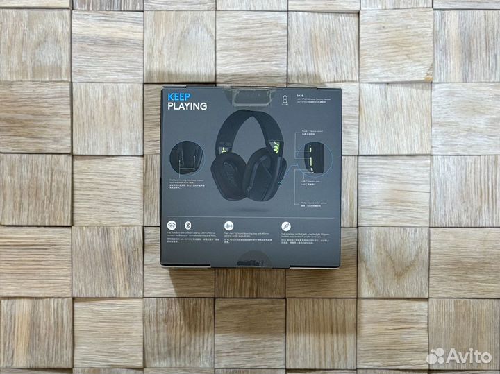 Bluetooth наушники Logitech G435 Lightspeed Black