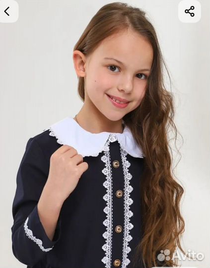 Школьное платье 128