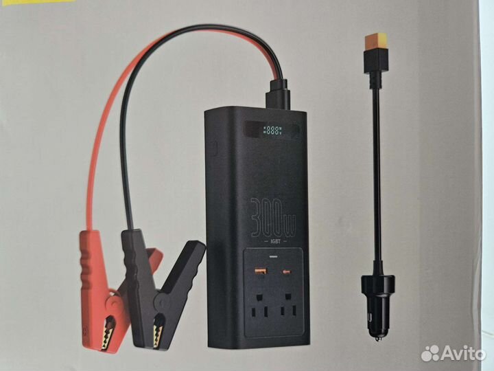 Инвертор 12 - 110v Baseus 300W