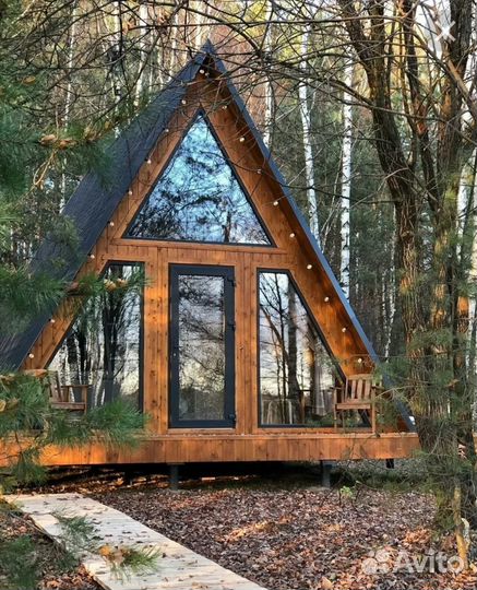 Дом афрейм a-frame