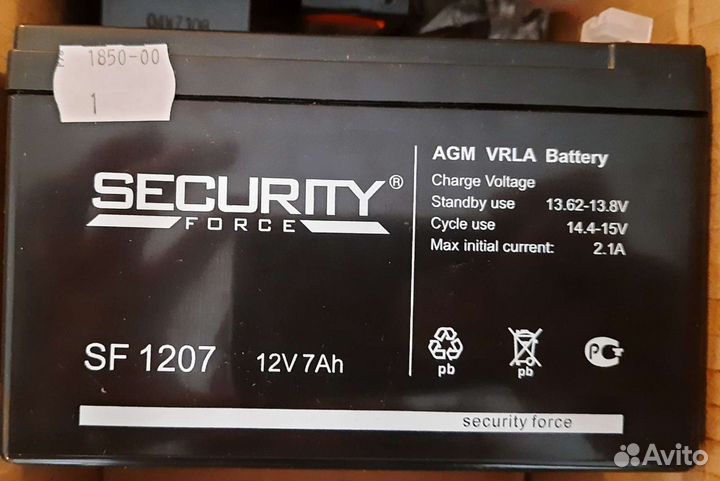 Аккумуляторы 4В, 6В, 12В