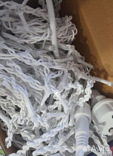 Гирлянда бахрома 12м