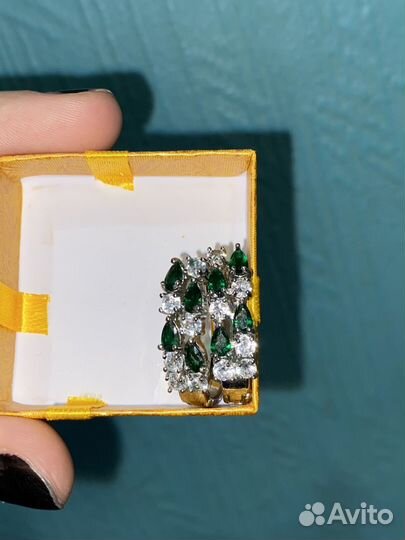 Серьги серебро 925
