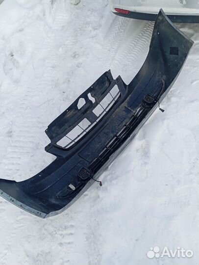 Бампер передний priora 1