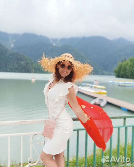 Шляпа из натуральной соломы