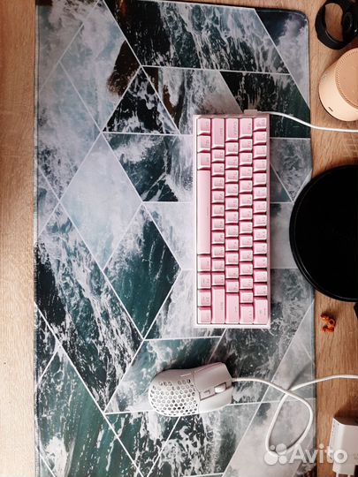 Клавиатура, мышь и коврик