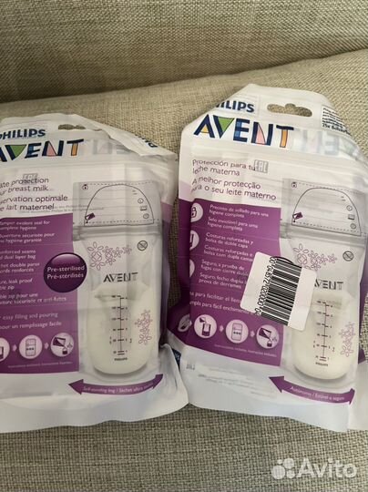 Пакеты для хранения грудного молока Philips Avent