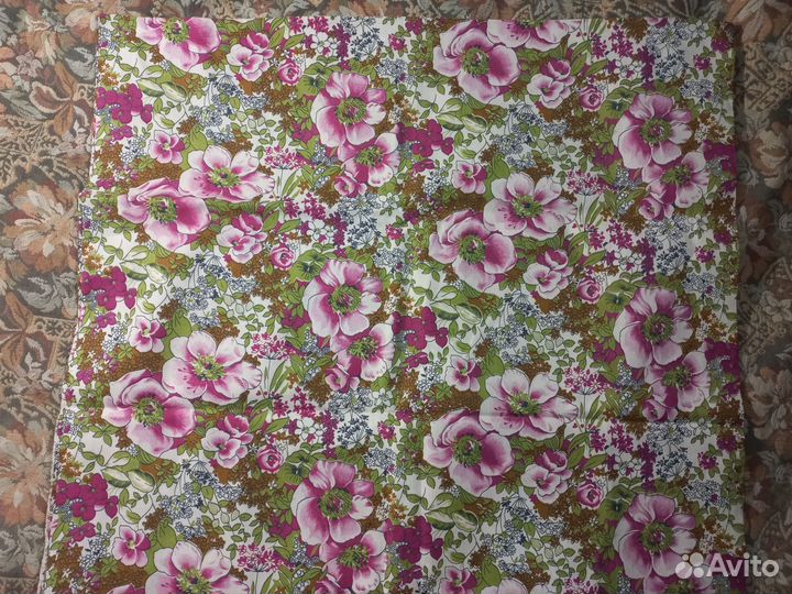 Ткань хлопок СССР плотный