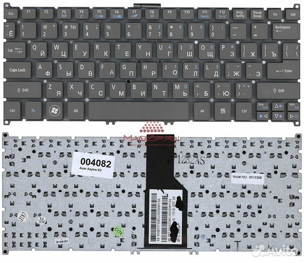 Клавиатура Acer Aspire S3 Aspire One 725 756