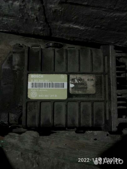Блок управления двигателя volkswagen