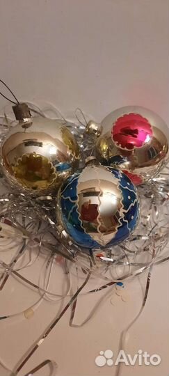 Ёлочные игрушки, шары СССР и гдр