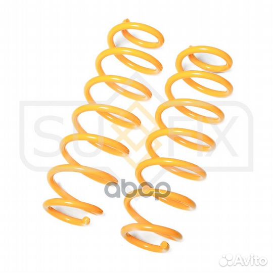 Пружины подвески зад прав/лев skoda Rapid 1