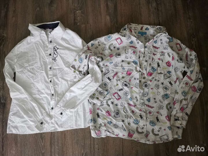 Блузка школьная 9-10 лет