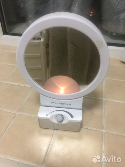 Зеркало с подсветкой настольное Rowenta