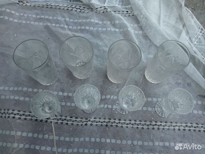 Наборы стаканов и рюмок