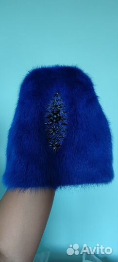 Шапка норковая женская 56-57 размер