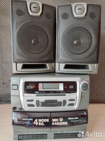 Двухкассетная магнитола