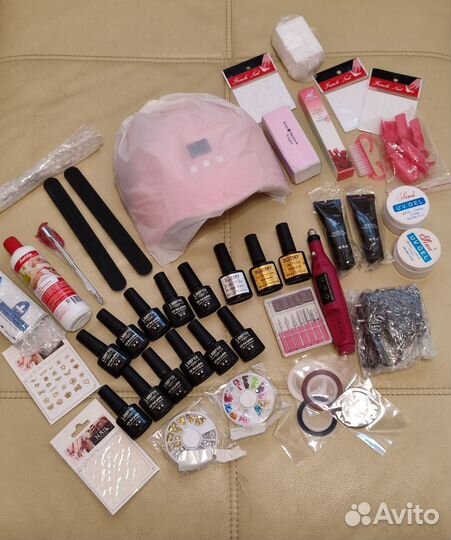 Набор для маникюра с машинкой для маникюра