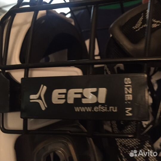 Хоккейный шлем для мальчика 2 штуки, бел/черн