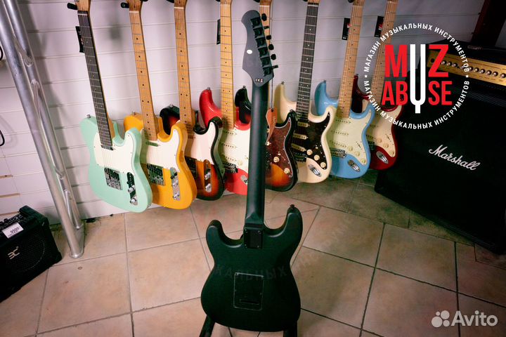 Электрогитара Harley Benton ST-20HSS SBK